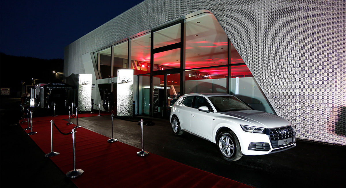 BRASS Gruppe - Audi terminal Eröffnung in Marburg 